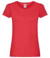SS712 614200 Fruit of the Loom Lady Fit Original T-Shirt Red colour image